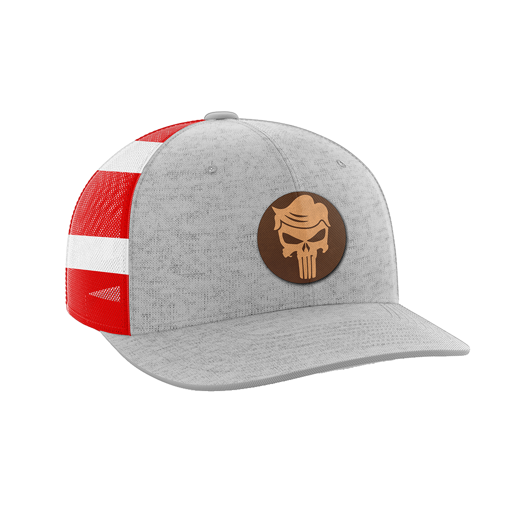 Trumpisher Leather Patch Hat